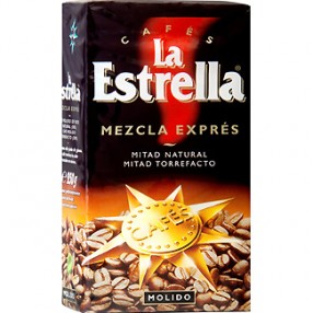 LA ESTRELLA cafe molido mezcla 250 grs